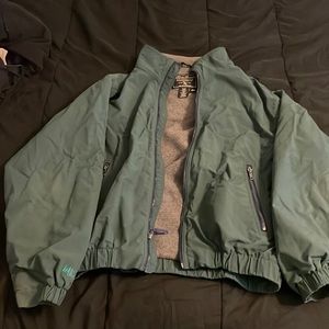 Large Vintage Green Eddie Bauer Jacket